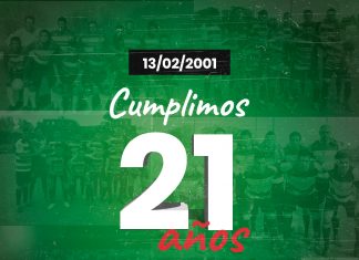 13.02.2021 ¡Feliz veintiún aniversario!