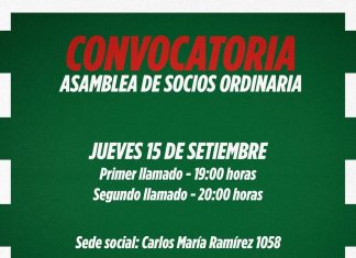 06.09.2022 Asamblea ordinaria de socios.