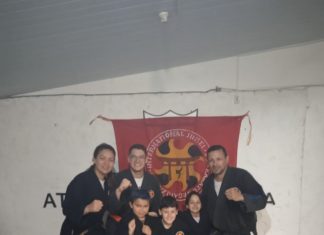 08.09.2022 Comenzó ayer la práctica de karate en la sede.