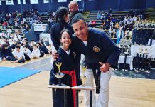 22.05.2023 Eliana Bueno obtuvo un trofeo en la competencia de Karate.