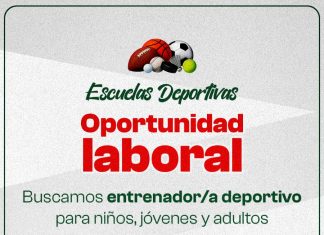 27.11.2023 Llamado a docentes para escuelas deportivas.