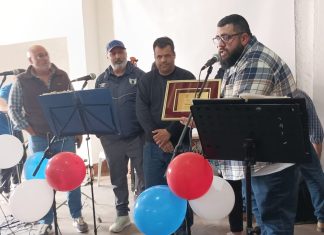 Potencia estuvo presente en el aniversario de Huracán F.C.