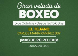Mañana tendremos una gran velada de Boxeo en La Teja.