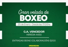 Hoy gran velada en el Club Vencedor.