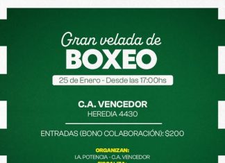 Hoy gran velada en el Club Vencedor.
