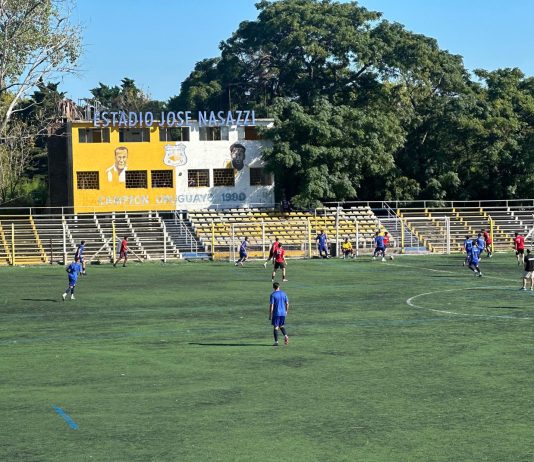 Encuentro amistoso en el Estadio Nasazzi
